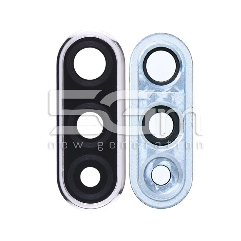 Verre Caméra Arrière 48MP + Cadre Argent Huawei P30 Lite | 5G-M