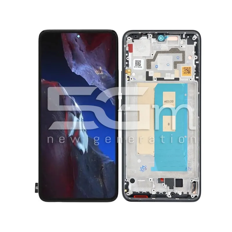 Display Touch + Frame Nero Xiaomi Poco F5 Pro 5G (PULLED) | Store Online 5G-M