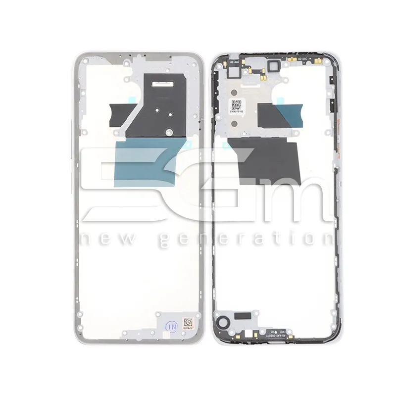 Middle Frame Silver Xiaomi Redmi 12 4G | Store Online 5G-M