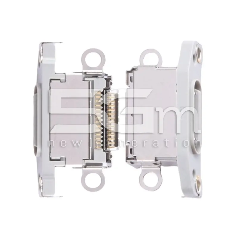 Connettore Di Ricarica White Titanium iPhone 15 Pro - 15 Pro Max | Store Online 5G-M