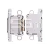 Oplaadconnector White Titanium iPhone 15 Pro - 15 Pro Max | Online Winkel 5G-M
