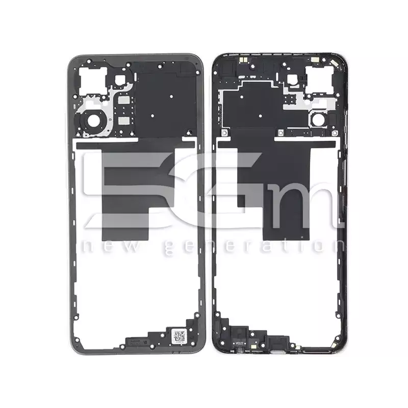 Middle Frame Silver Realme 10 4G