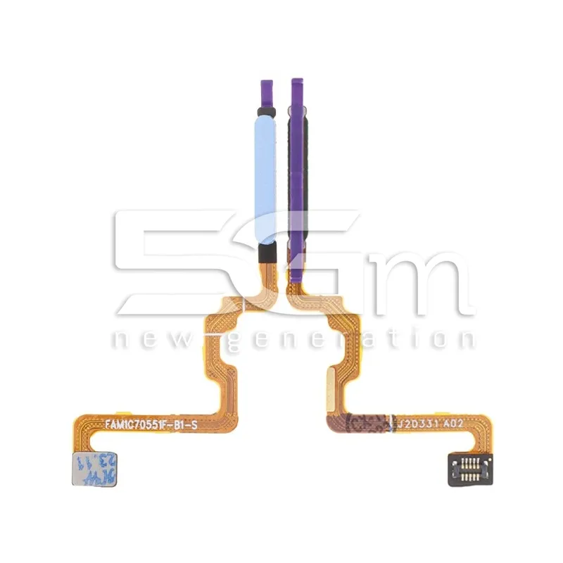 Fingerprint Flex Cable Sky Blue Xiaomi Redmi 12 4G | Store Online 5G-M