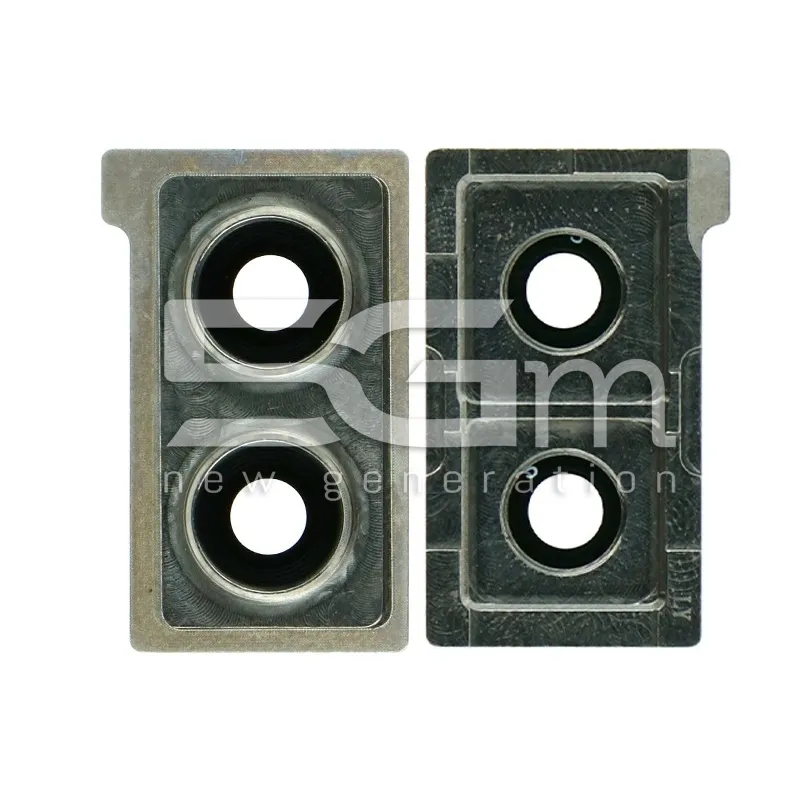 Kamera Glas Hinten + Rahmen Silber Huawei Mate 10 | 5G-M.com