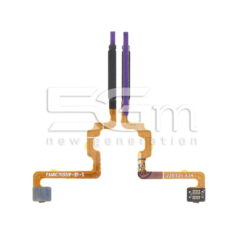 Fingerprint Flex Cable Midnight Black Xiaomi Redmi 12 4G | Store Online 5G-M