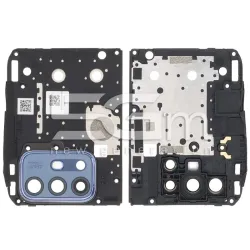 TOP Cover + Camera Lens Breeze Blue Moto G20
