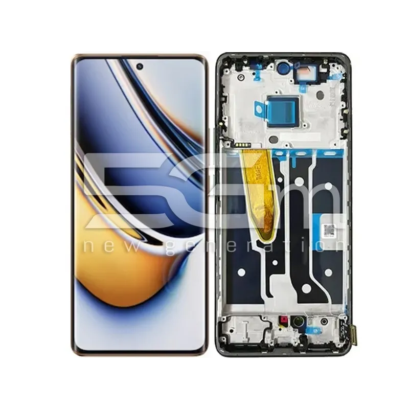 Display Touchscreen + Rahmen Schwarz Realme 11 Pro+ Ori | 5G-M
