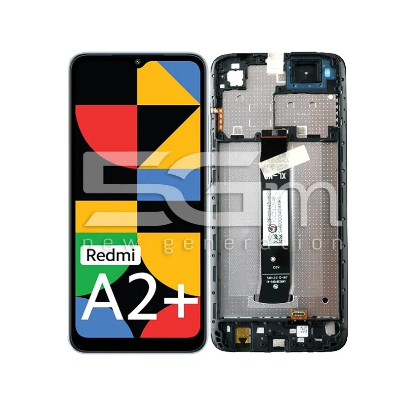 Ecran Tactil + Rama Neagră Xiaomi Redmi A2/A2+ Ori | 5G-M