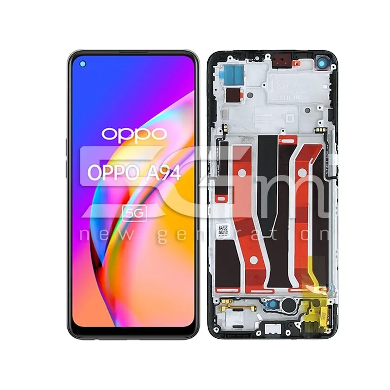 Display Touch + Frame Nero OPPO A94 5G Ori | Store Online 5G-M