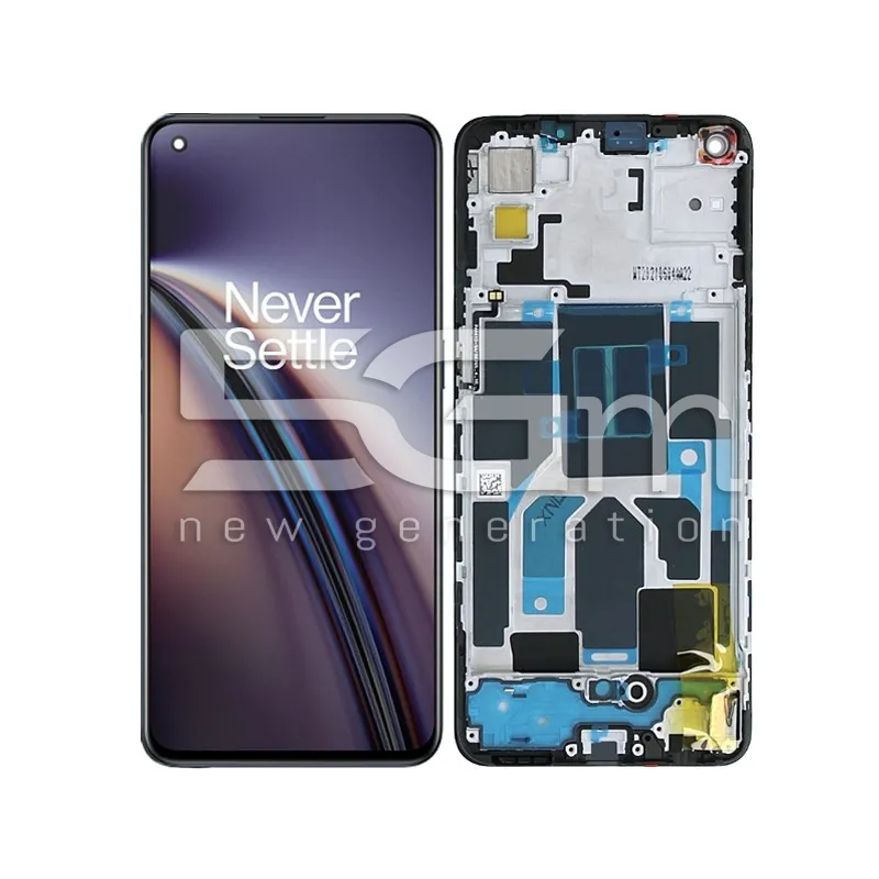 Display Touch + Frame Charkoal Ink OnePlus Nord CE 5G Ori | Store Online 5G-M