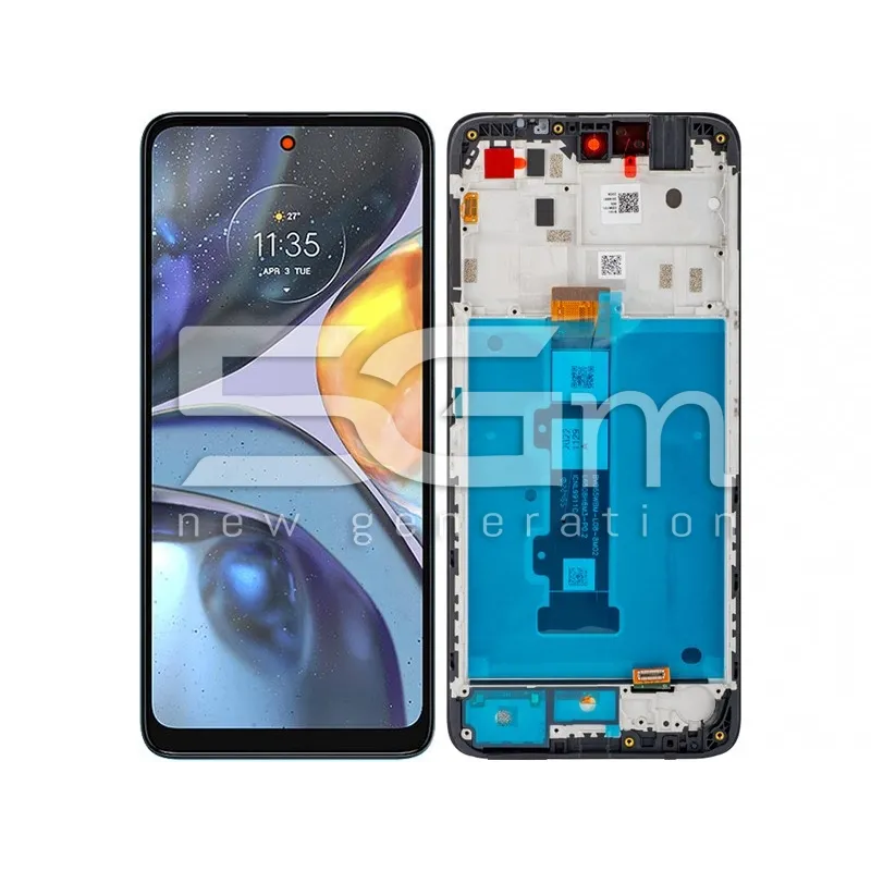 Display Touch + Frame Nero Moto G22 Ori | Store Online 5G-M