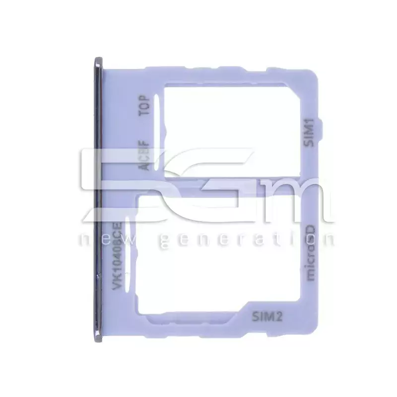 Dual Sim Card Tray Awesome Purple Samsung SM-A32 A326