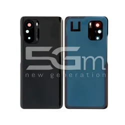 Заден Капак Черен + Стъкло Камера Xiaomi Pocophone F3 5G Без Лого | 5G-M