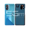Hátlap Kék + Kamera üveg Xiaomi Pocophone F3 5G Logó nélkül | 5G-M Webáruház