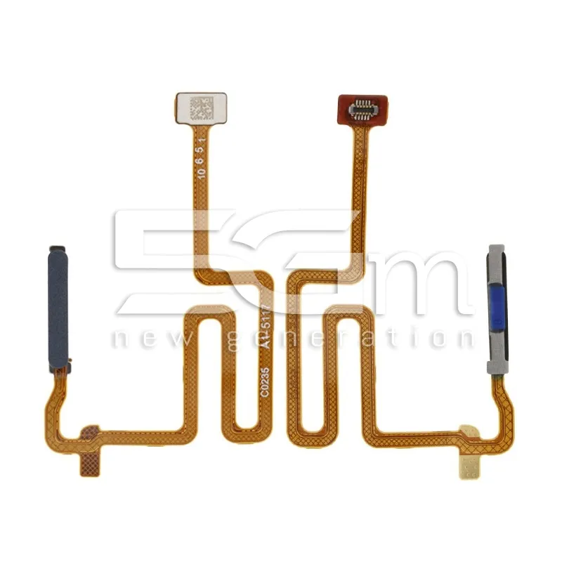 Nappe Capteur d'Empreintes Digitales Noir Lumineux Realme C35 | 5G-M