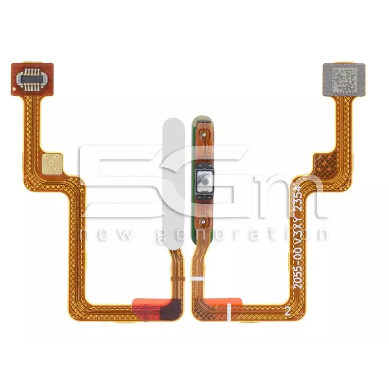 Fingerprint Flex Cable Moonlight Silver Xiaomi Poco F4