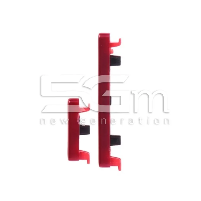 Tasti Esterni Accensione + Volume Rosso Xiaomi Redmi Note 7 | Store Online 5G-M