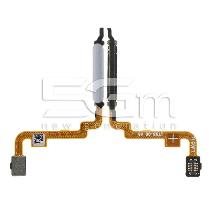 Fingerprint Flex Cable Frost White Xiaomi Redmi Note 10 4G | Store Online 5G-M