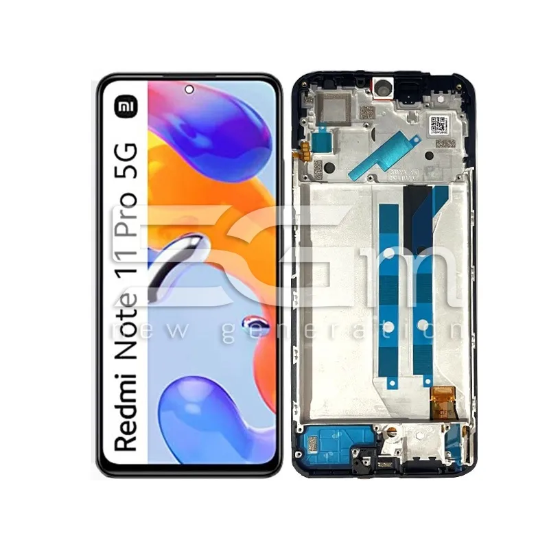 Ecrà Tàctil + Chassi Preto Xiaomi Redmi Note 11 Pro 5G Ori | Loja Online 5G-M