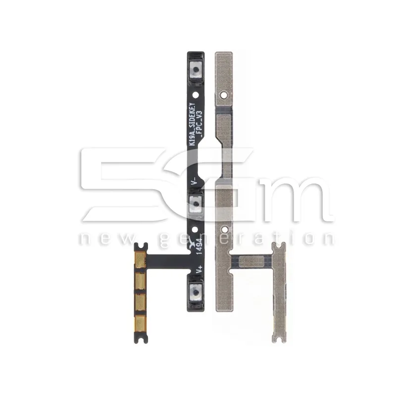Nappe Marche + Nappe Volume Xiaomi Redmi 10 4G - Redmi 10 4G 2022 | 5G-M