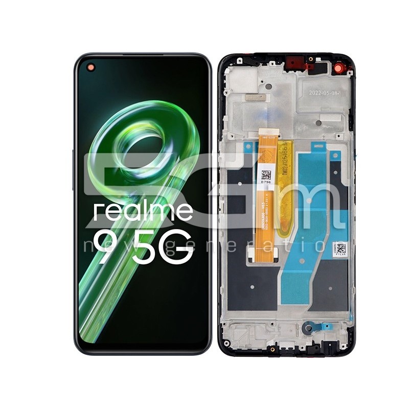 Display Touch + Frame Black Realme 9 5G (IPS)