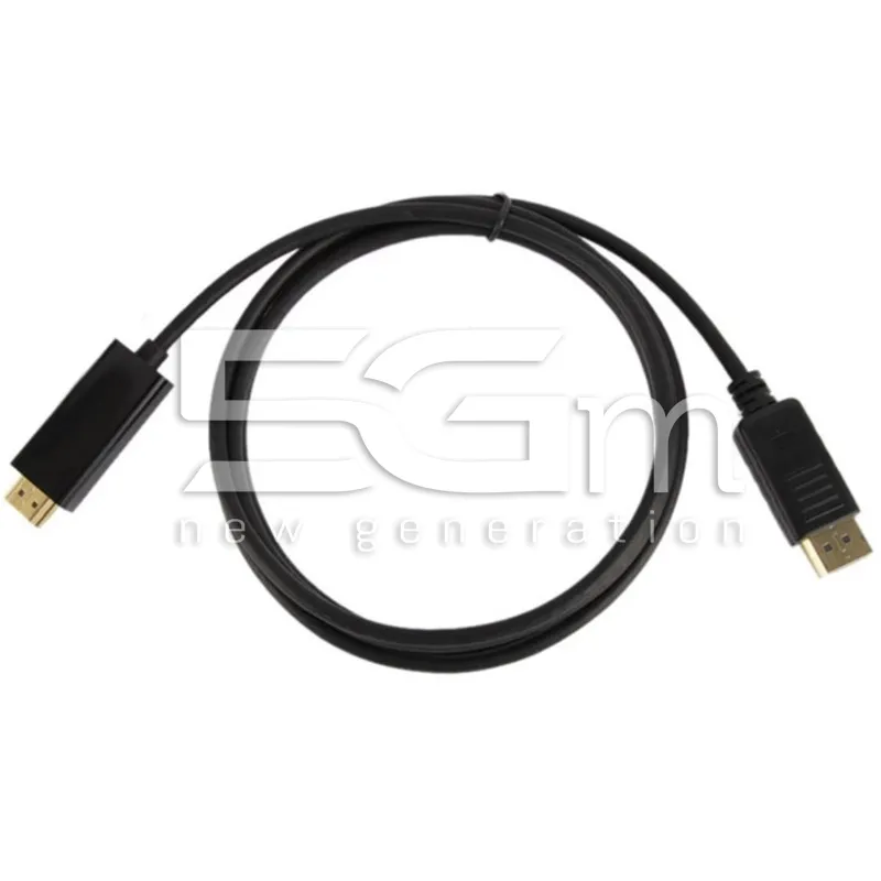 DisplayPort Male to HDMI Male Cable 1.8m | Loja Online 5G-M
