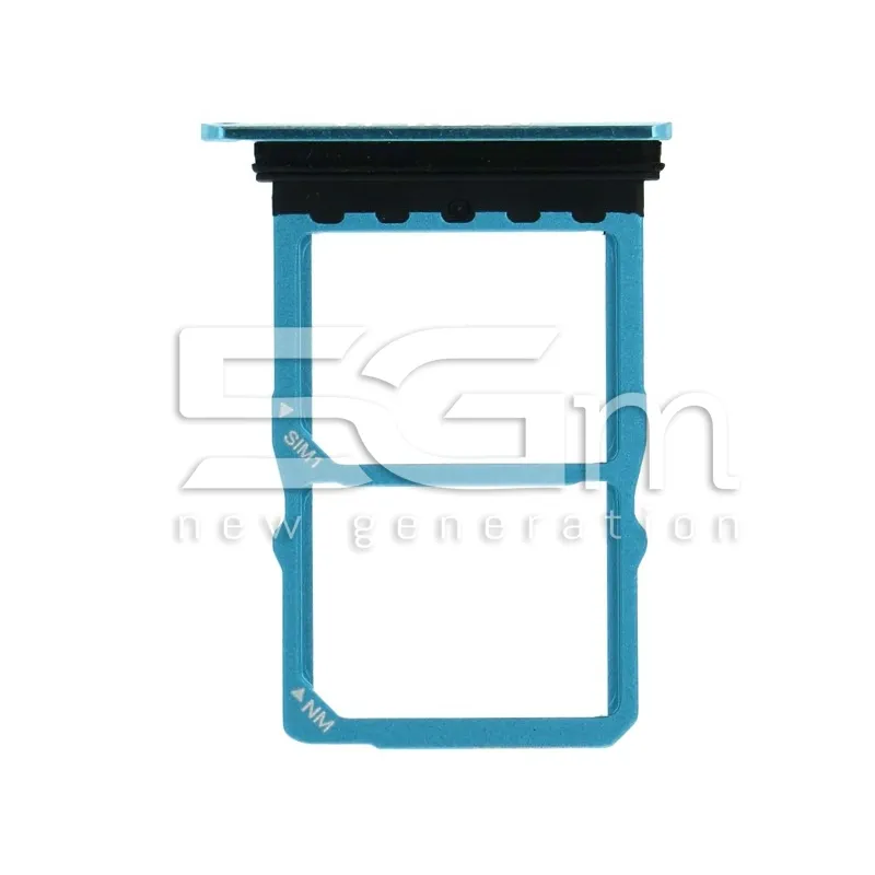SIM-Kartenhalter + Micro-SD Aurora Blau Huawei P30 | 5G-M Online Shop