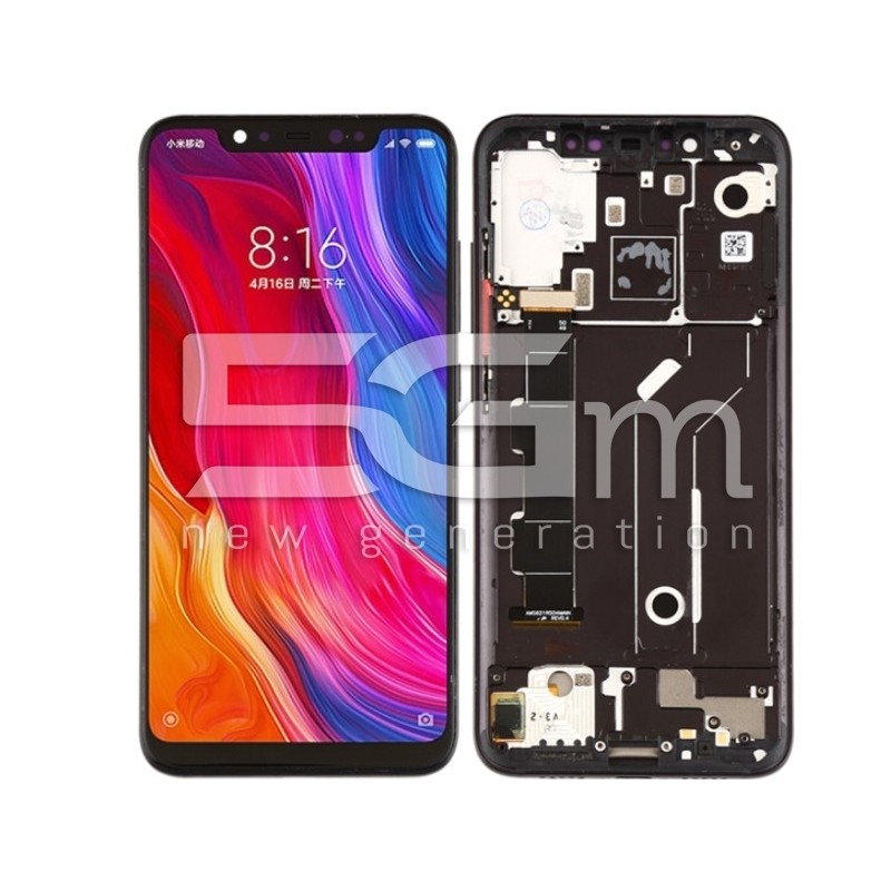 Display Touch + Frame Black Xiaomi Mi 8 (CG)