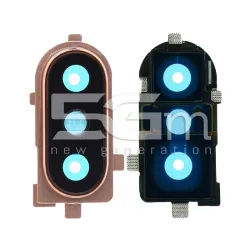 Vitre Caméra Arrière + Cadre Or Xiaomi Mi 8 | 5G-M.com