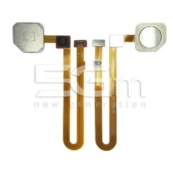 Capteur d'empreintes digitales Câble flexible Blanc Xiaomi Mi 8 | 5G-M