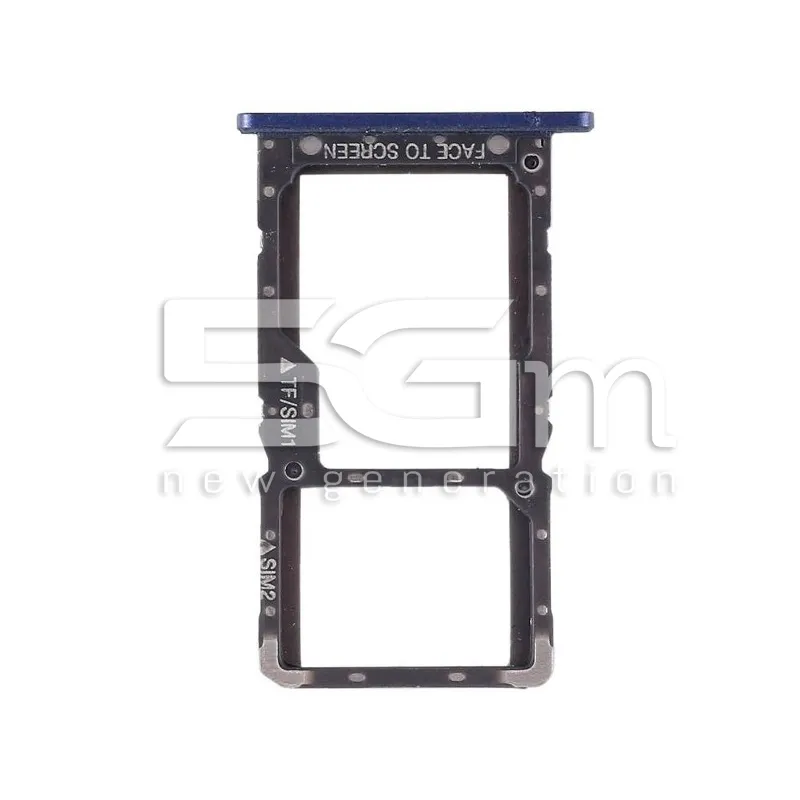 SIM-Kartenhalter + Micro-SD Blau Xiaomi Pocophone F1 | 5G-M.com