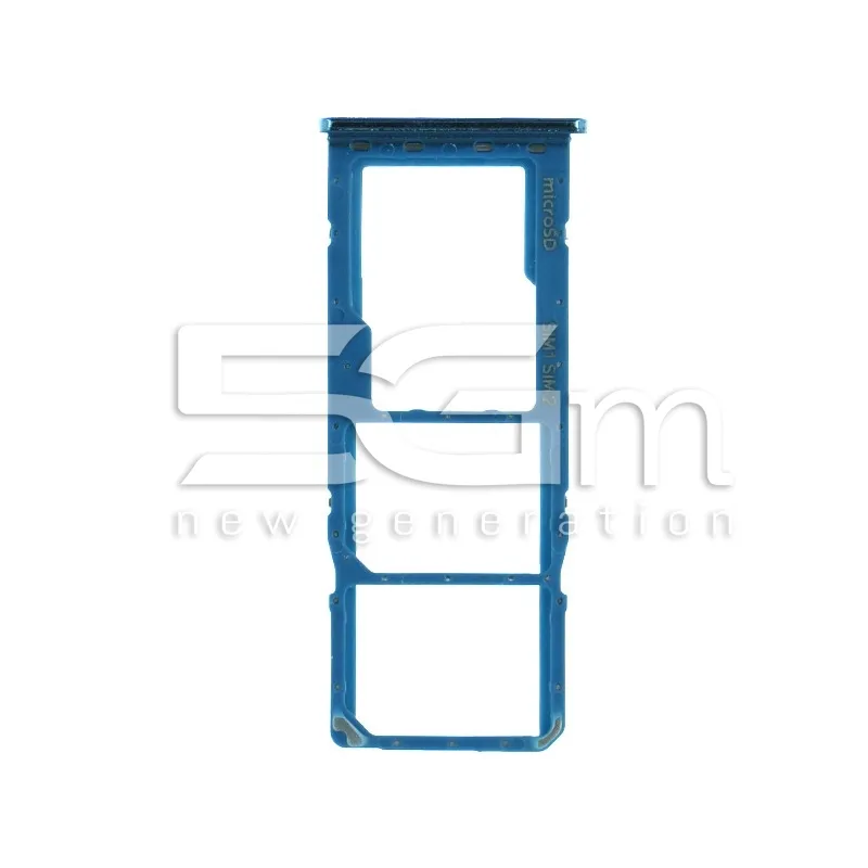 SIM Kártya + Micro SD Tartó Kék Samsung SM-A505 A50 | 5G-M