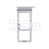 Dual SIM és Micro SD kártya tálca Fehér Samsung SM-G980 S20 | 5G-M