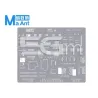 MaAnt Schablone Face ID IC-Lichtsensor-Ladeanschluss-Kamera iPhone 6S-15