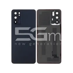 Retro Cover Nero + Vetrino Camera OPPO Reno 6 5G No Logo
