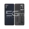Hátlap Fekete + Kameraüveg OPPO Reno 6 5G Logó Nélkül | 5G-M.com