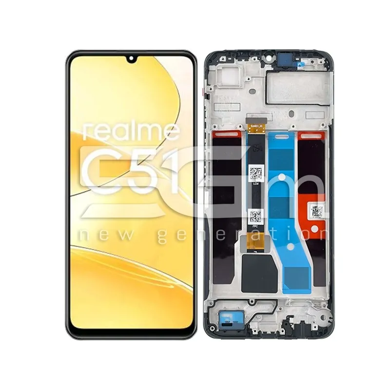 Display Touch + Frame Nero Realme C51 (IPS) | Store Online 5G-M