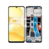 Érintőkijelző + Keret Fekete Realme C51 (IPS) | 5G-M Online Áruház