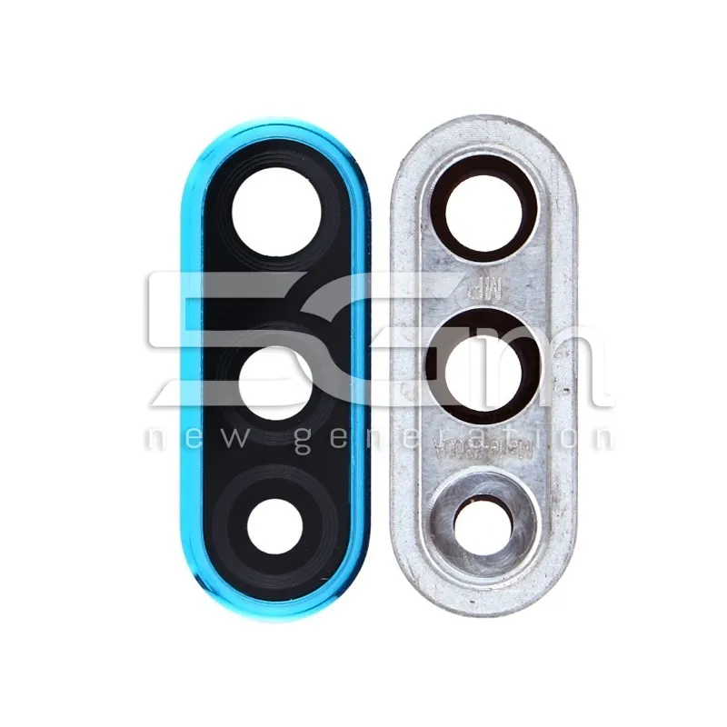 Sticlă Lentilă Cameră Spate 24MP + Ramă Albastru Huawei P30 Lite | 5G-M