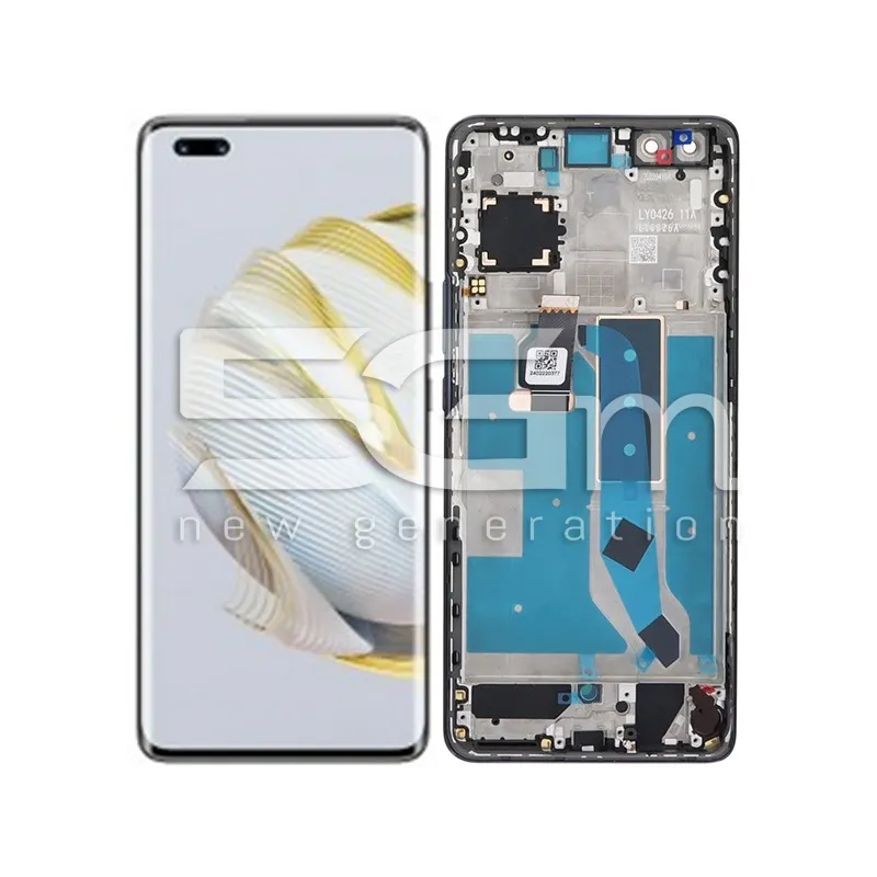 Touchscreen Display + Rahmen Schwarz Huawei Nova 10 Pro (PULLED) | 5G-M