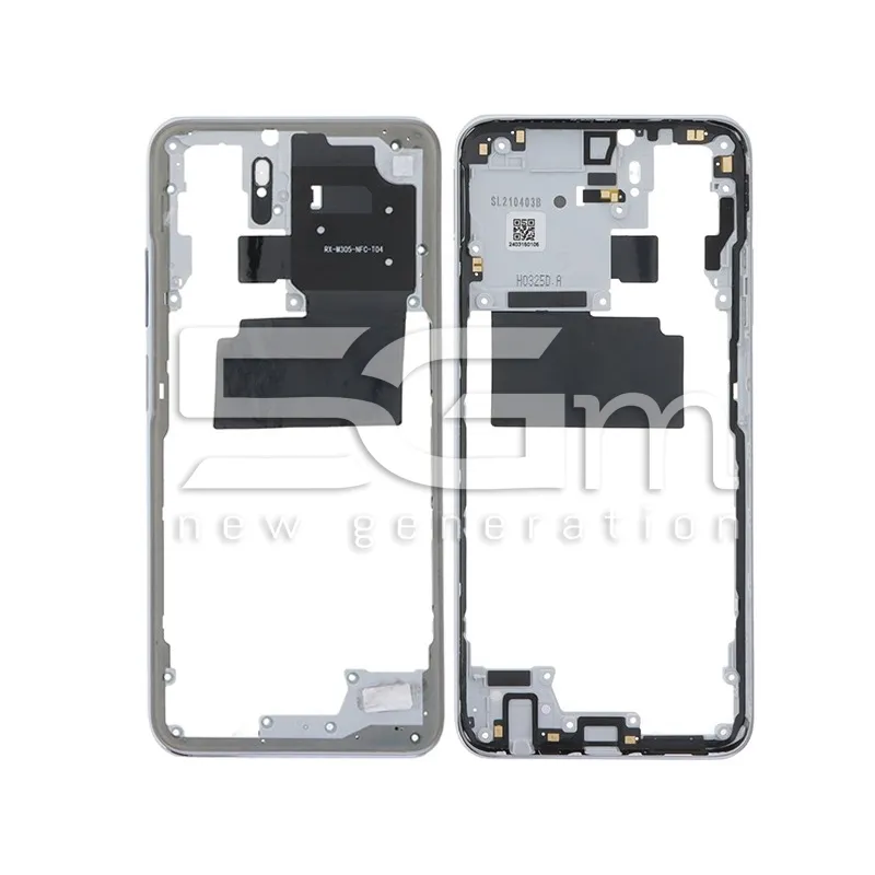 Middle Frame White Xiaomi Poco M5s | Store Online 5G-M