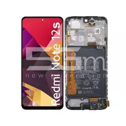 Display Touch + Frame Black Xiaomi Redmi Note 12s (PULLED)