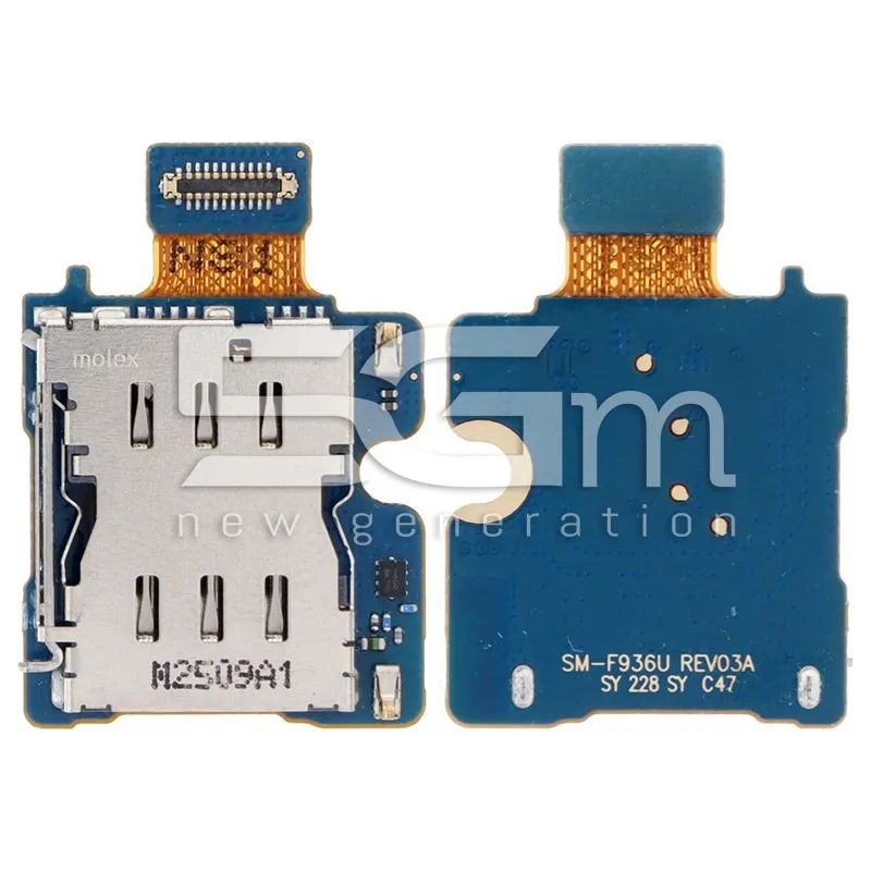 Lecteur de Carte SIM + Carte Samsung SM-F936 Fold 4 | Boutique en ligne 5G-M