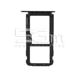 Sim Card + Micro SD Tray Black Huawei Mate 20 Lite