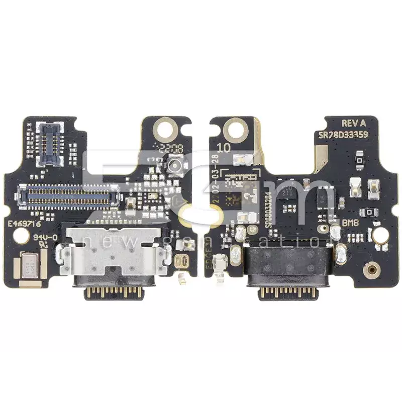 Connettore Di Ricarica + Board Moto Edge 30
