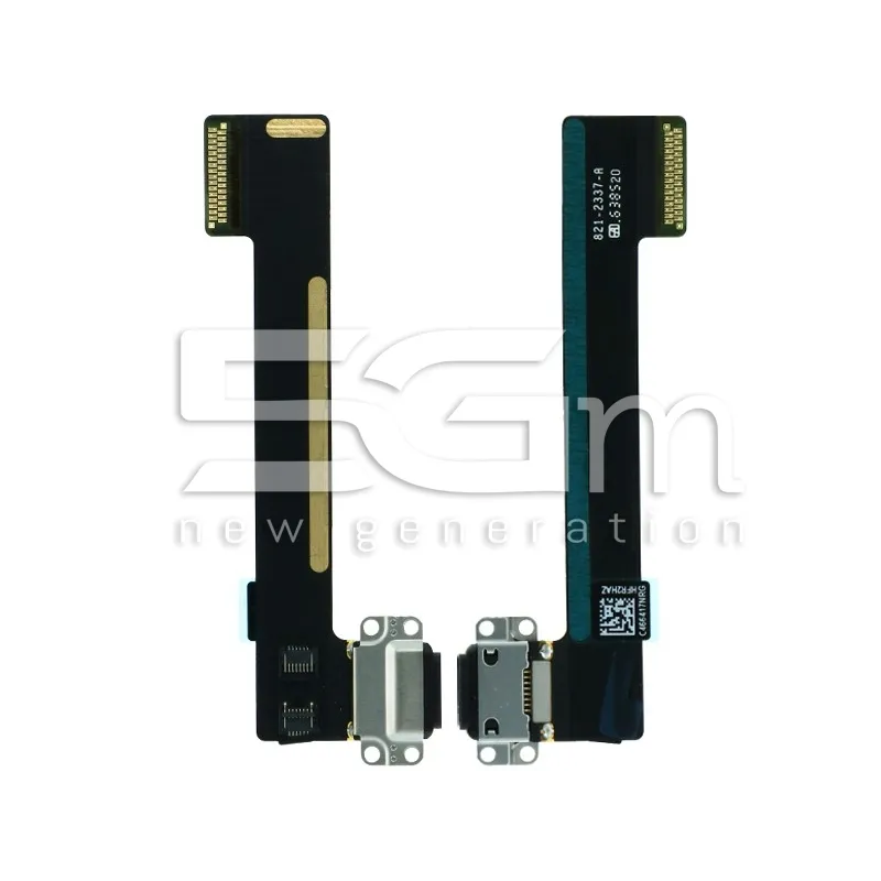Ladeanschluss Flexkabel Schwarz iPad Mini 4 Ohne Logo | 5G-M.com