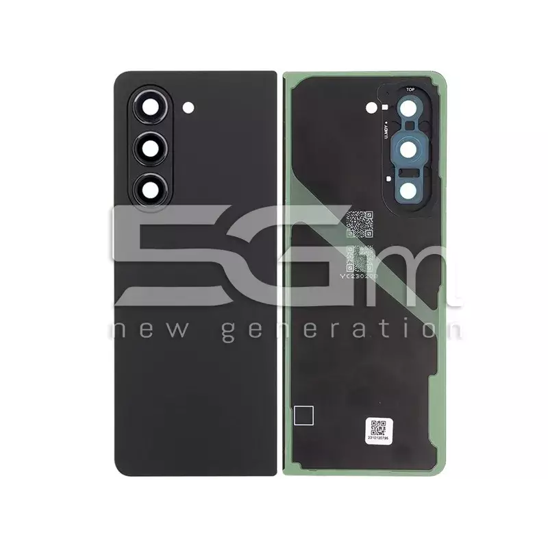 Retro Cover Phantom Black Samsung SM-F946 Fold 5 No Logo