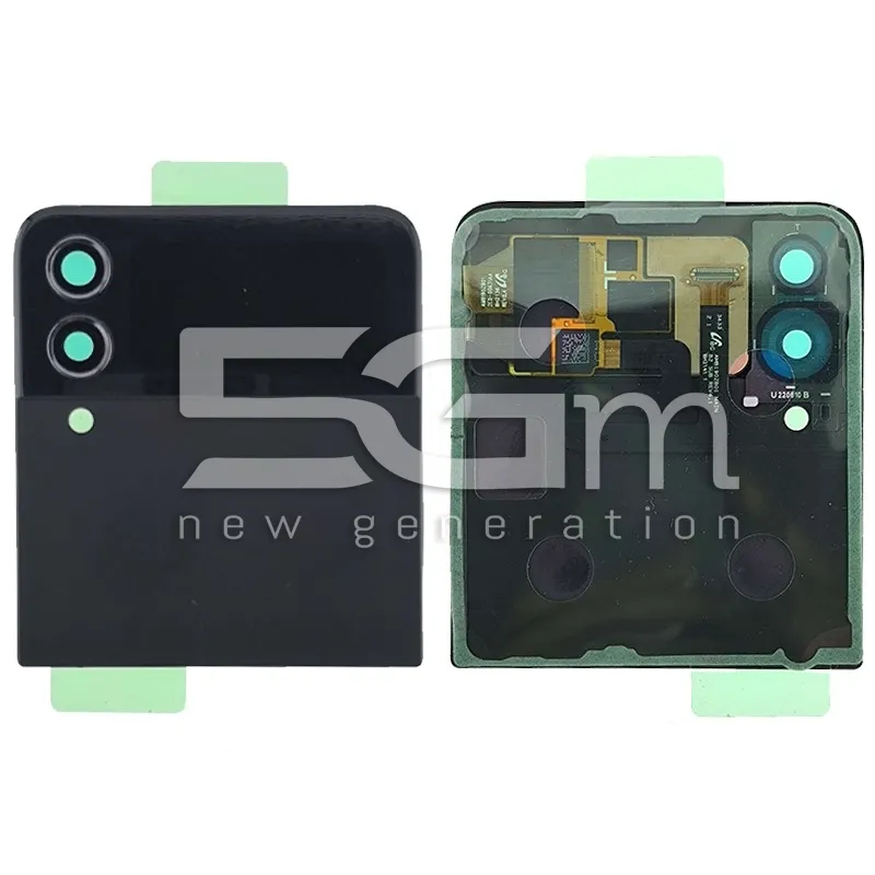 Obere Abdeckung + LCD SUB Graphit Samsung SM-F721 Flip4 | 5G-M