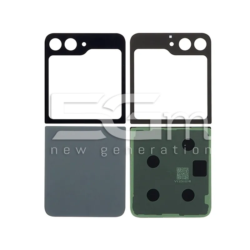 Coque Arrière Grise Samsung SM-F731 Flip 5 Sans Logo | 5G-M