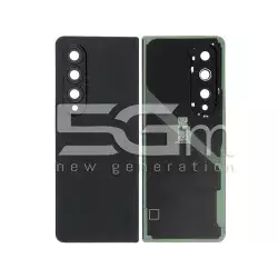 Retro Cover Phantom Black Samsung SM-F936 Fold 4 No Logo